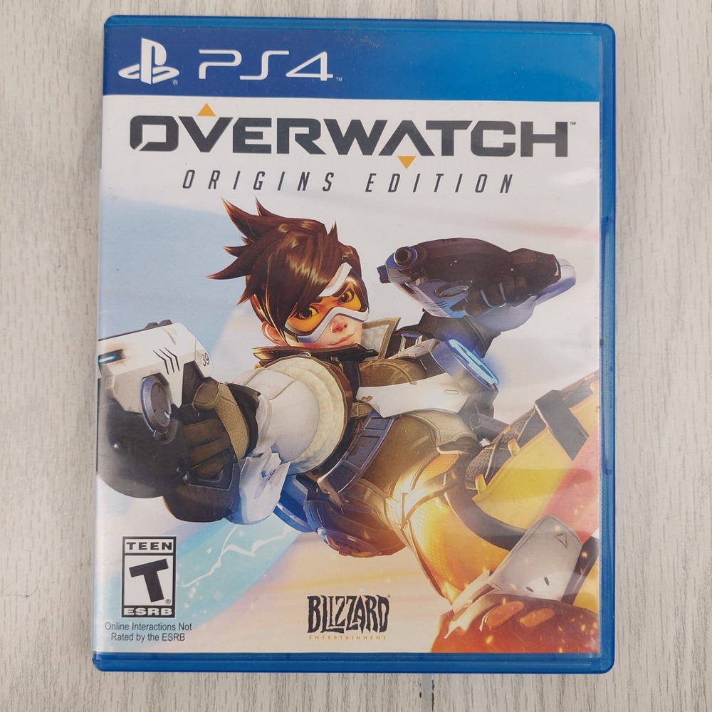 Blizzard Overwatch Origins Edition PS4 Sony PlayStation 4‎ Case FPS Hero Game